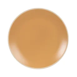 Maisons Du Monde Assiettes à Dessert Assiette à Dessert En Faïence Jaune - Lot De 6