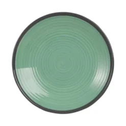 Maisons Du Monde Assiettes à Dessert Assiette à Dessert En Faïence Jaune - Lot De 2 -Assiettes Soldes Magasin assiette a dessert en faience verte valence 1000 2 21 180831 1