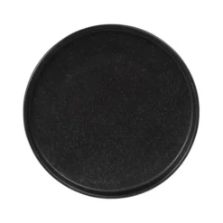 Maisons Du Monde Assiettes à Dessert Assiette à Dessert En Grès Noir - Lot De 6