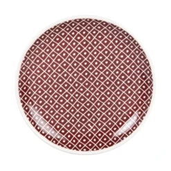 Maisons Du Monde Assiettes à Dessert Assiette à Dessert En Grès Terracotta - Lot De 6