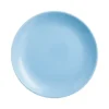 Luminarc Assiettes à Dessert Assiette à Dessert En Opale Bleu D19cm