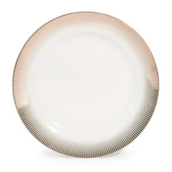 Maisons Du Monde Vaisselle De Noël Assiette à Dessert En Porcelaine D 19 Cm - Lot De 6