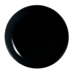 Luminarc Assiettes Ă Dessert Assiette Ă Dessert Noire D19cm