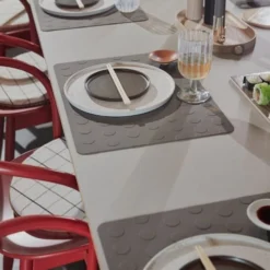 OYOY Living Design Assiettes Plates Assiette à Dîner Blanc 100% Porcelaine Ø26cm -Assiettes Soldes Magasin assiette a diner blanc 100 porcelaine oe26cm 2