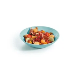 Luminarc Assiettes Creuses Assiette à Soupe En Opale Turquoise D20cm -Assiettes Soldes Magasin assiette a soupe en opale turquoise d20cm 2