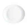 Luminarc Assiettes Plates Assiette à Steak Blanche 30x26cm