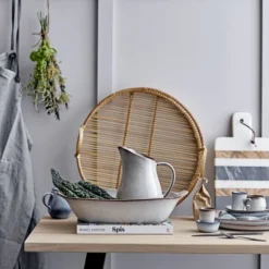 Bloomingville Assiettes Plates Assiette Cléo Céramique Ø22 -Assiettes Soldes Magasin assiette cleo ceramique oe22 2