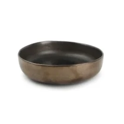 Salt&Pepper Assiettes Creuses Assiette Creuse 21,5xH5,5cm Or Graphite - Lot De 4