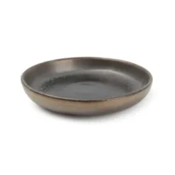 Salt&Pepper Assiettes Creuses Assiette Creuse 21xH3,5cm Or Graphite - Lot De 4 -Assiettes Soldes Magasin assiette creuse 21xh3 5cm or graphite lot de 4 3