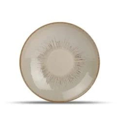 ONA Assiettes Creuses Assiette Creuse 22xH5cm Beige - Lot De 4 -Assiettes Soldes Magasin assiette creuse 22xh5cm beige lot de 4 2