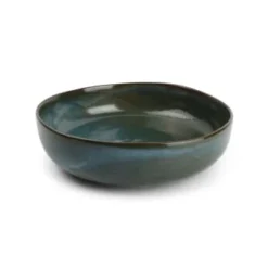 Salt&Pepper Assiettes Creuses Assiette Creuse 22xH6cm émeraude - Lot De 4