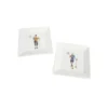 Wadiga Assiettes Creuses Assiette Creuse En Céramique Blanche D17,5cm - Lot De 2