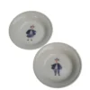 Wadiga Assiettes Creuses Assiette Creuse En Céramique D17,6cm - Lot De 2
