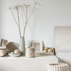 Maisons Du Monde Assiettes Creuses Assiette Creuse En Grès Gris Clair - Lot De 6 -Assiettes Soldes Magasin assiette creuse en gres gris clair 1000 8 33 207493 4