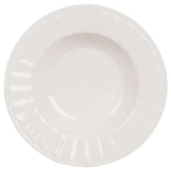 Maisons Du Monde Assiettes Creuses Assiette Creuse En Porcelaine Blanche - Lot De 6 -Assiettes Soldes Magasin assiette creuse en porcelaine blanche 1000 1 31 174404 4