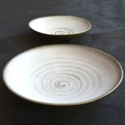 Sibo Homeconcept Assiettes Creuses Assiette Creuse En Porcelaine Gris 20 Cm - Lot De 3 -Assiettes Soldes Magasin assiette creuse en porcelaine gris 20 cm lot de 3 2