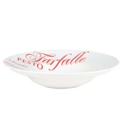 Maisons Du Monde Assiettes Creuses Assiette Creuse En Porcelaine Rouge D 30 Cm - Lot De 2 -Assiettes Soldes Magasin assiette creuse en porcelaine rouge d 30 cm pasta pasta 1000 7 29 115403 4 1