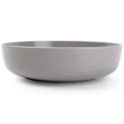 ONA Assiettes Creuses Assiette Creuse Gris Ø 18,5cm - Lot De 4