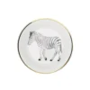 Lo De Manuela Assiettes Creuses Assiette Creuse Porcelaine De Limoges Zèbre 19 Cm