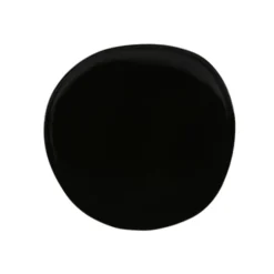 Sibo Homeconcept Assiettes à Dessert Assiette Dessert En Grès De Table Black 21 Cm - Lot De 6