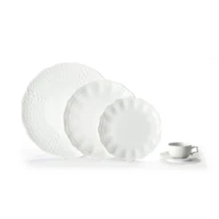 Medard De Noblat Assiettes à Dessert Assiette Dessert En Porcelaine De Limoges Blanc -Assiettes Soldes Magasin assiette dessert en porcelaine de limoges blanc 6