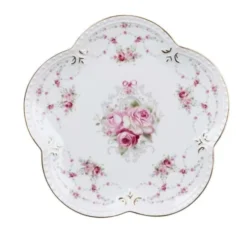 Blanc Mariclo Assiettes Plates Assiette En Céramique Blanche Ø19