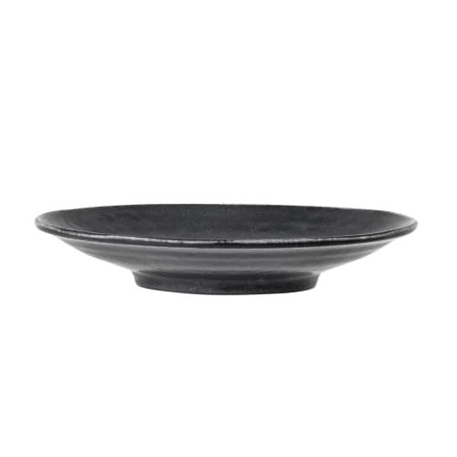 Bloomingville Assiettes Plates Assiette En Porcelaine Noire 16 Cm -Assiettes Soldes Magasin assiette en porcelaine noire 16 cm