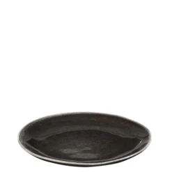 Broste Copenhagen Assiettes à Dessert Assiette Nordic Coal Ø20cm