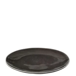 Broste Copenhagen Assiettes Plates Assiette Nordic Coal Ø26cm