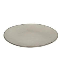 Broste Copenhagen Assiettes Plates Assiette Nordic Gris Sable Ø26cm