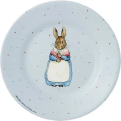 Petit Jour Paris Assiettes Creuses Assiette Pierre Lapin Bleue (20 Cm)