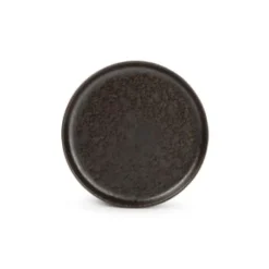 Salt&Pepper Assiettes à Dessert Assiette Plate 17,5xH2,5 Chocolat - Lot De 4