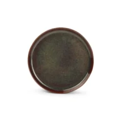 Salt&Pepper Assiettes à Dessert Assiette Plate 17,5xH2,5 évasée - Lot De 4