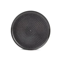 Salt&Pepper Assiettes à Dessert Assiette Plate 20cm Gris - Lot De 4