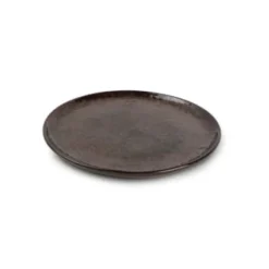 Salt&Pepper Assiettes à Dessert Assiette Plate 21cm Brun - Lot De 4 -Assiettes Soldes Magasin assiette plate 21cm brun lot de 4 2