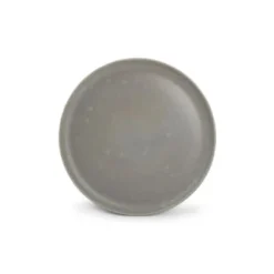 ONA Assiettes à Dessert Assiette Plate 22cm Gris - Lot De 4