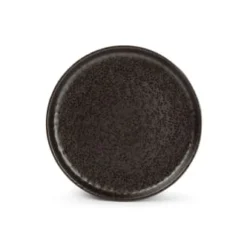 Salt&Pepper Assiettes Ă Dessert Assiette Plate 22xH3cm Chocolat - Lot De 4