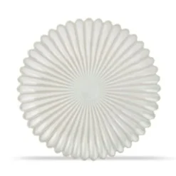 Salt&Pepper Assiettes Plates Assiette Plate 25cm Blanc Nuancé - Lot De 4