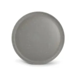 ONA Assiettes Plates Assiette Plate 27cm Gris - Lot De 4