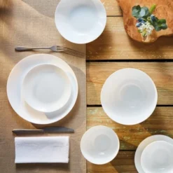 Luminarc Assiettes Plates Assiette Plate Blanche D27cm