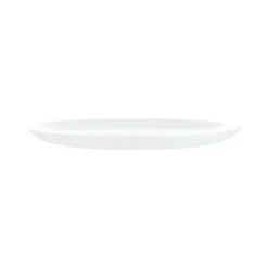 Luminarc Assiettes Plates Assiette Plate Blanche En Verre Opale Extra Résistant D25cm -Assiettes Soldes Magasin assiette plate blanche en verre opale extra resistant d25cm 1