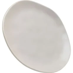 Kare Design Assiettes Plates Assiette Plate En Céramique Grise D20 - Lot De 4 -Assiettes Soldes Magasin assiette plate en ceramique grise d20 lot de 4 2