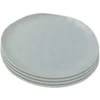 Kare Design Assiettes Plates Assiette Plate En Céramique Sauge D20 - Lot De 4