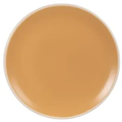 Maisons Du Monde Assiettes Plates Assiette Plate En Faïence Verte - Lot De 6 -Assiettes Soldes Magasin assiette plate en faience jaune 1000 5 2 228536 1