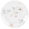Maisons Du Monde Assiettes Plates Assiette Plate En Grès à Taches Dorées - Lot De 4