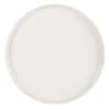 Maisons Du Monde Vaisselle De Noël Assiette Plate En Grès Blanc - Lot De 6