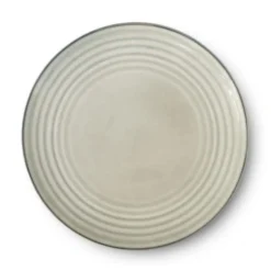Medard De Noblat Assiettes Plates Assiette Plate En Grès Gris Clair