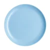 Luminarc Assiettes Plates Assiette Plate En Opale Bleu D27cm