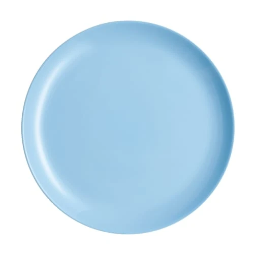 Luminarc Assiettes Plates Assiette Plate En Opale Bleu D27cm 1 Luminarc Assiettes Plates Assiette Plate En Opale Bleu D27cm