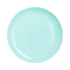 Luminarc Assiettes Plates Assiette Plate En Opale Turquoise D27cm